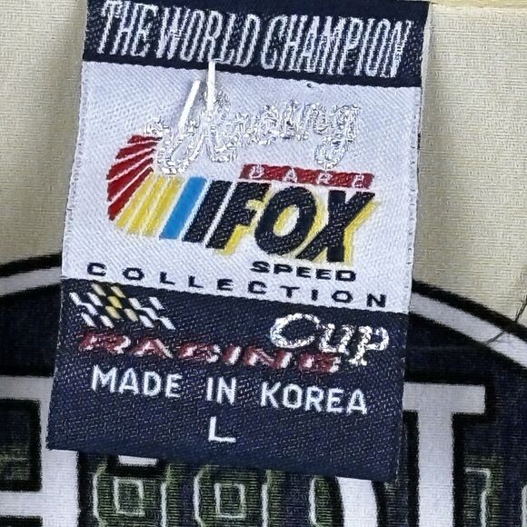 Fox Speed Racing Men’s Large Shirt Bare Champion Shirt Button Up Collection Cup - Picture 7 of 14